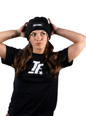 Take Flight Black Beanie